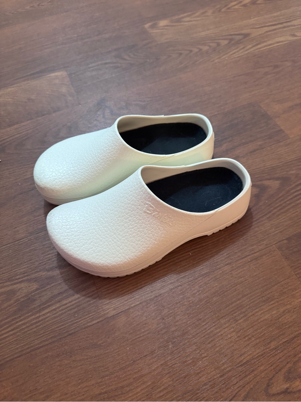 Birki’s White Slip-On Clogs - Comfortable Healthcare Worker Shoes